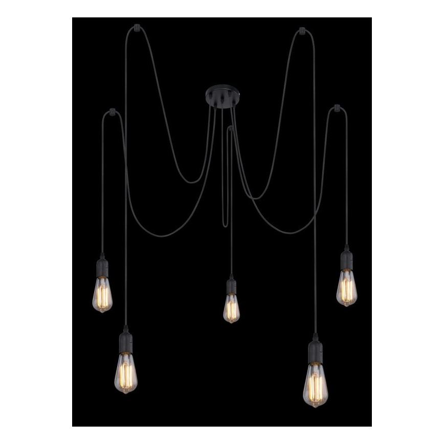 Globo - Pendant lighting 5xE27/60W/230V