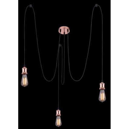 Globo A32-3 - Chandelier on a string OLIVER 3xE27/40W/230V spider