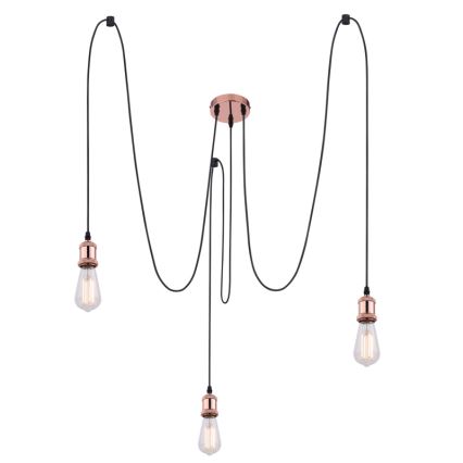 Globo A32-3 - Chandelier on a string OLIVER 3xE27/40W/230V spider