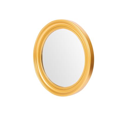 Globo - Wall Mirror, Diameter 39 cm, Gold