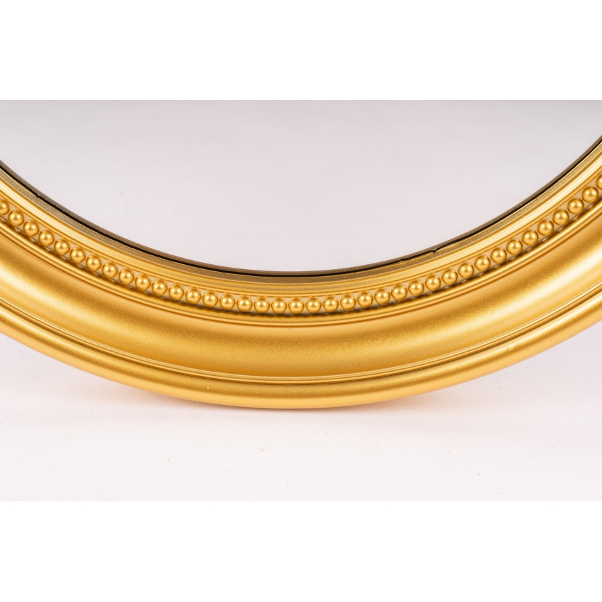 Globo - Wall Mirror, Diameter 39 cm, Gold