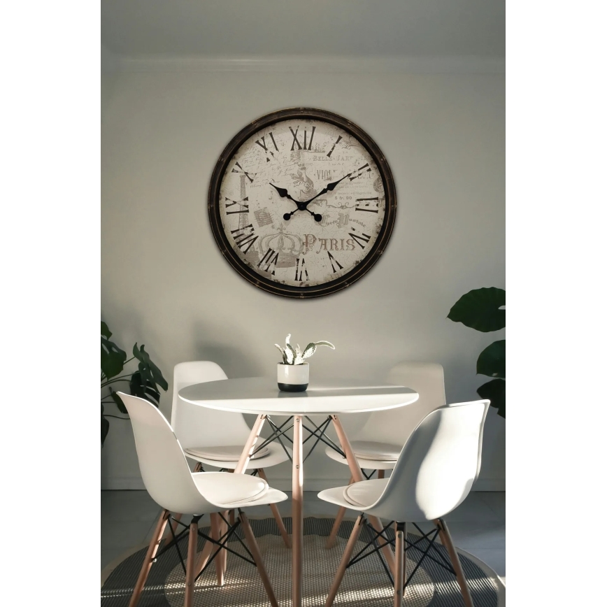 Globo - Wall clock Ø 76 cm 1xAA
