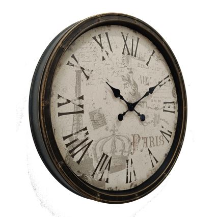 Globo - Wall clock Ø 76 cm 1xAA