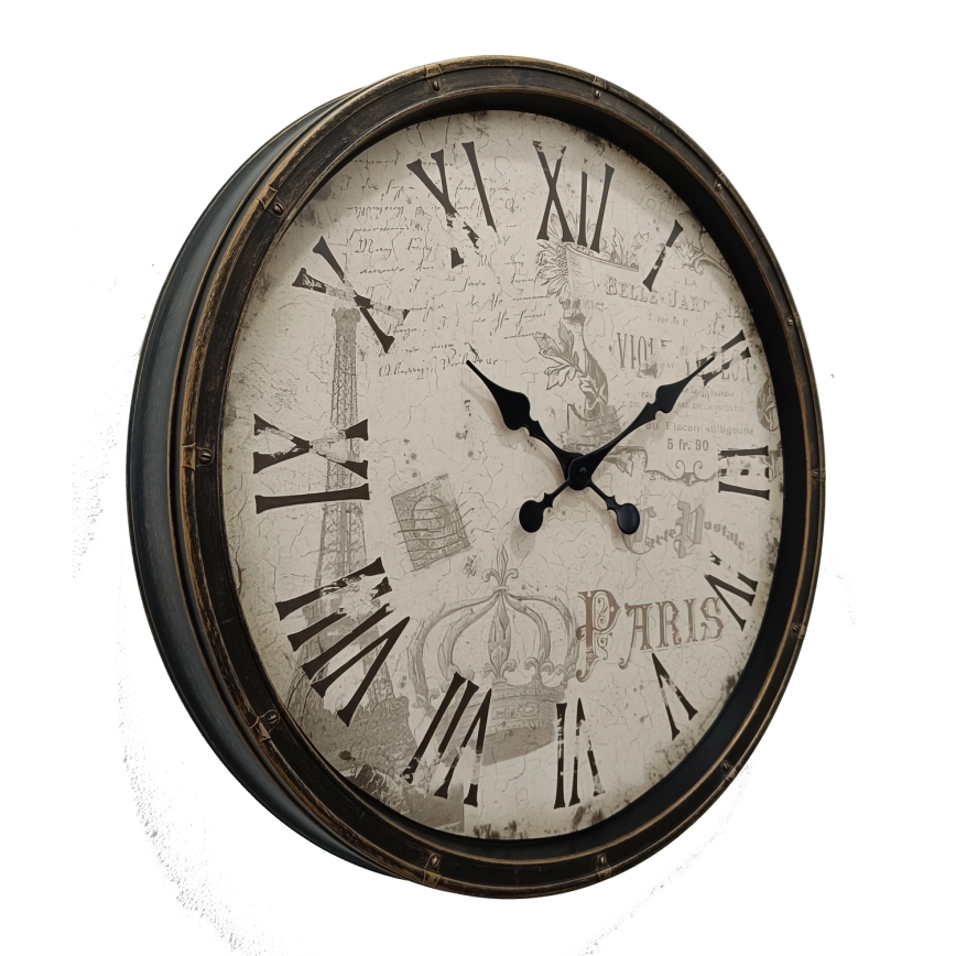 Globo - Wall clock Ø 76 cm 1xAA