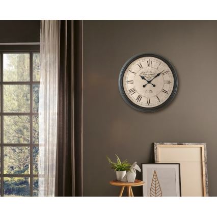 Globo - Wall clock Ø 58 cm 1xAA