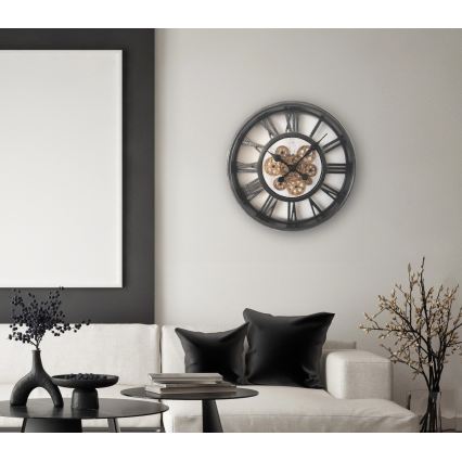 Globo - Wall clock Ø 50.8 cm, battery-operated (3 × AA)
