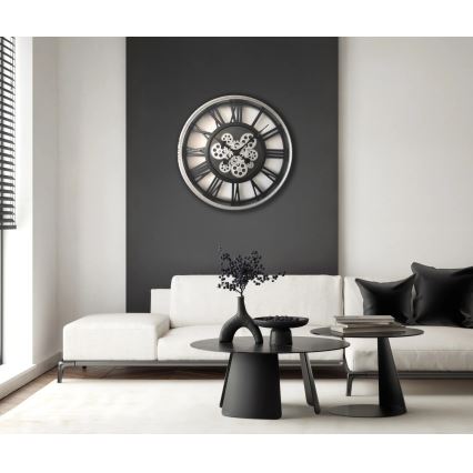 Globo - Wall clock Ø 50.8 cm, 3x AA batteries
