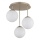 Globo - Brass flush-mount chandelier 3xE14/25W/230V