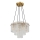Globo - Cable Chandelier 5xE27/60W/230V, Gold