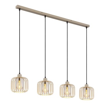 Globo - Cable-hung chandelier 4xE27/40W/230V