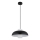 Globo - Cable-hung pendant light 1xE27/60W/230V black