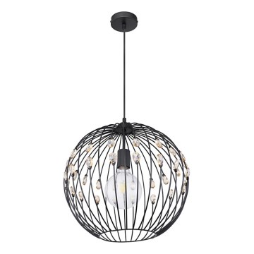 Globo - Cable-hung pendant light 1xE27/60W/230V Ø 40 cm