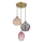 Globo - Cable-hung pendant light, 3 x E27/60W/230V, Ø 45 cm