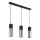 Globo - Cable pendant lamp 3xE27/25W/230V, Black