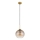 Globo - Cable Pendant Light 1x E27/60W/230V Brass