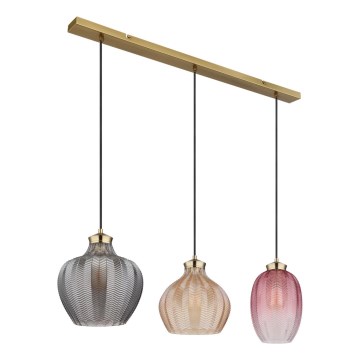 Globo - Cable pendant light 3xE27/60W/230V