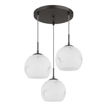 Globo - Cable pendant light 3xE27/60W/230V Ø 42,5 cm