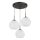 Globo - Cable pendant light 3xE27/60W/230V Ø 42,5 cm