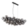 Globo - Cable Pendant Light 6xE14/25W/230V Black