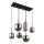 Globo - Cable Pendant Light 6xE27/40W/230V, Black