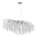 Globo - Cable-suspended chandelier 12xE14/40W/230V