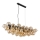 Globo - Cable-suspended chandelier 6xE14/25W/230V gold