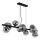 Globo - Cable-suspended chandelier 9xG9/5W/230V