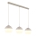 Globo - Cable-suspended pendant 3xE27/60W/230V