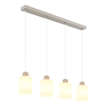 Globo - Cable-suspended pendant 4xE27/40W/230V