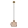 Globo - Cable-suspended pendant light 1xE27/60W/230V Ø 22 cm gold