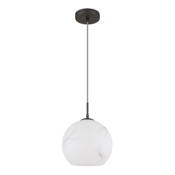 Globo - Cable-suspended pendant light 1×E27/60W/230V, Ø 25 cm