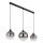 Globo - Cable-suspended pendant light 3xE27/60W/230V