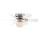 GLOBO - Ceiling fan 1xE27/60W/230V