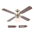 Globo - Ceiling fan 1xE27/60W/230V
