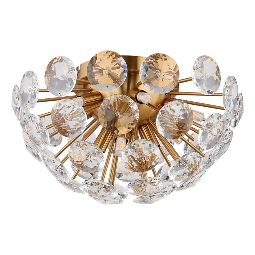 Globo - Ceiling light 10xG9/7W/230V gold d. 39 cm