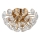 Globo - Ceiling light 10xG9/7W/230V gold d. 39 cm