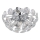 Globo - Ceiling light 10xG9/7W/230V shiny chrome d. 39 cm