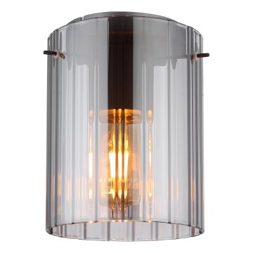 Globo - Ceiling light 1xE27/40W/230V d. 18 cm grey