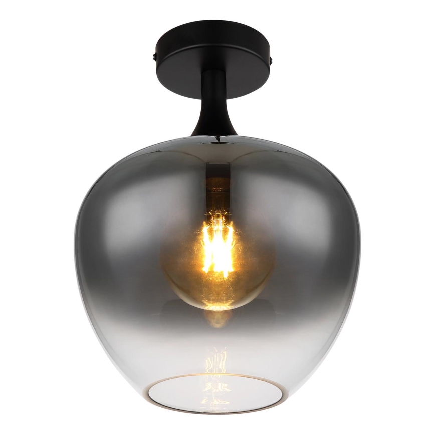 Globo - Ceiling light 1xE27/40W/230V smoke