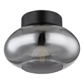 Globo - Ceiling Light 1xE27ILLU/40W/230V Black