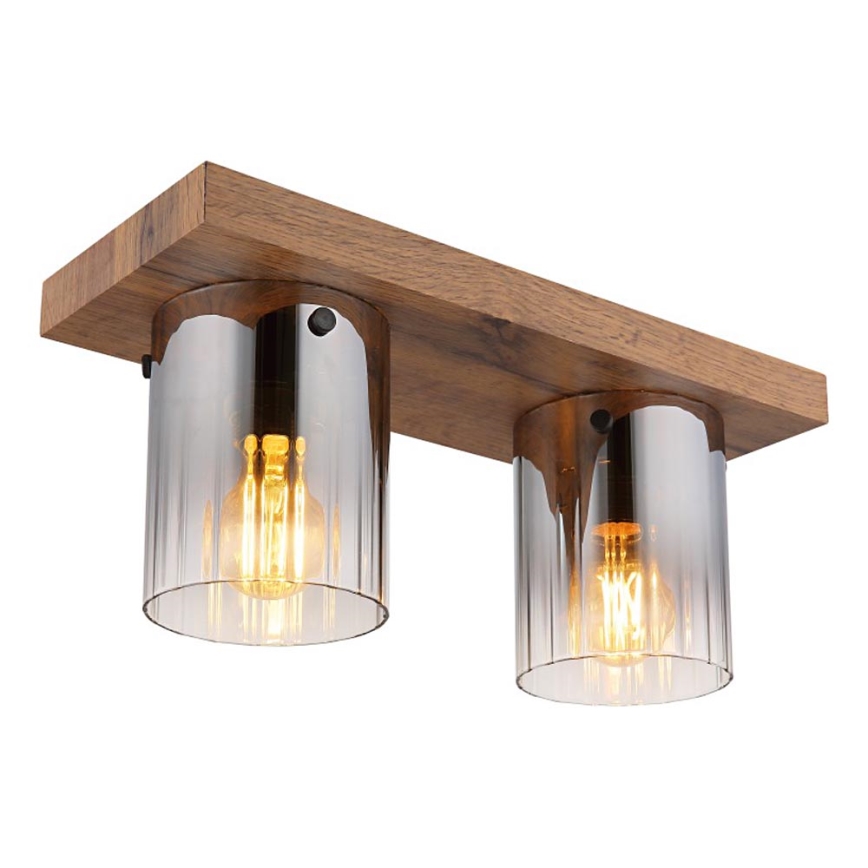 Globo - Ceiling Light, 2x E27 (40W each), 230V, 16x41 cm