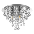 Globo - Ceiling light 3xE14/40W/230V d. 38 cm shiny chrome