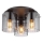 Globo - Ceiling light 3xE27/40W/230V d. 37 cm grey