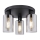 Globo - Ceiling light 3xE27/60W/230V black
