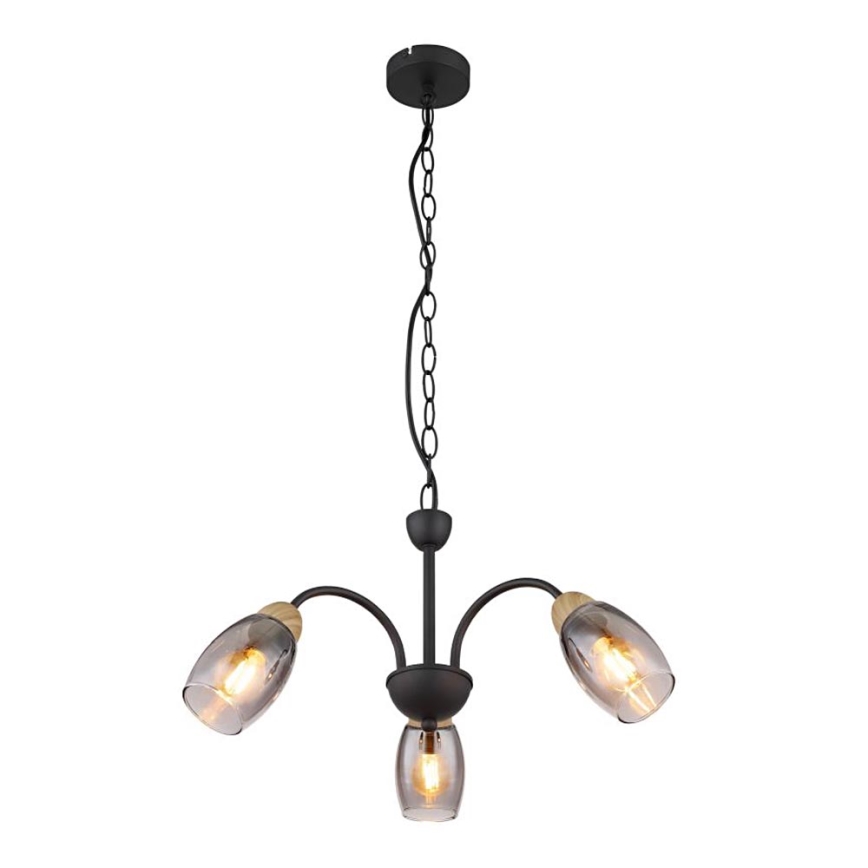 Globo - Chandelier on a chain 3xE14/25W/230V