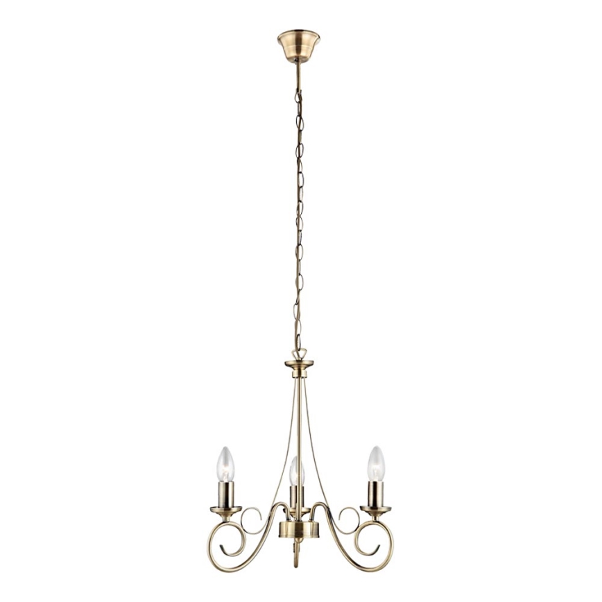 Globo - Chandelier on a chain 3xE14/40W/230V