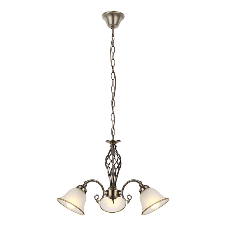 Globo - Chandelier on a chain 3xE27/60W/230V
