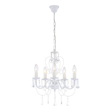 Globo - Chandelier on a chain 5xE14/40W/230V