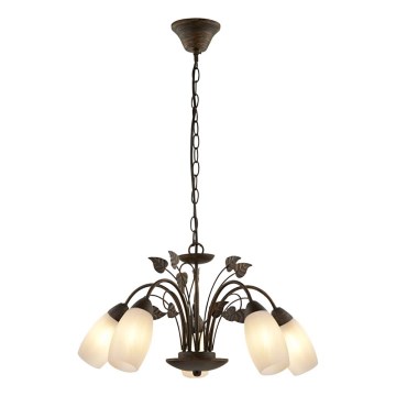Globo - Chandelier on a chain 5xE14/40W/230V