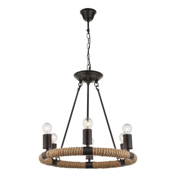 Globo - Chandelier on a chain 6xE27/40W/230V